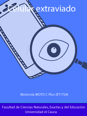 Reporte de celular extraviado