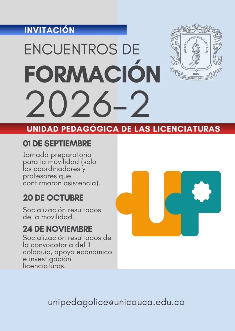 Actividades de la Unidad Pedagógica