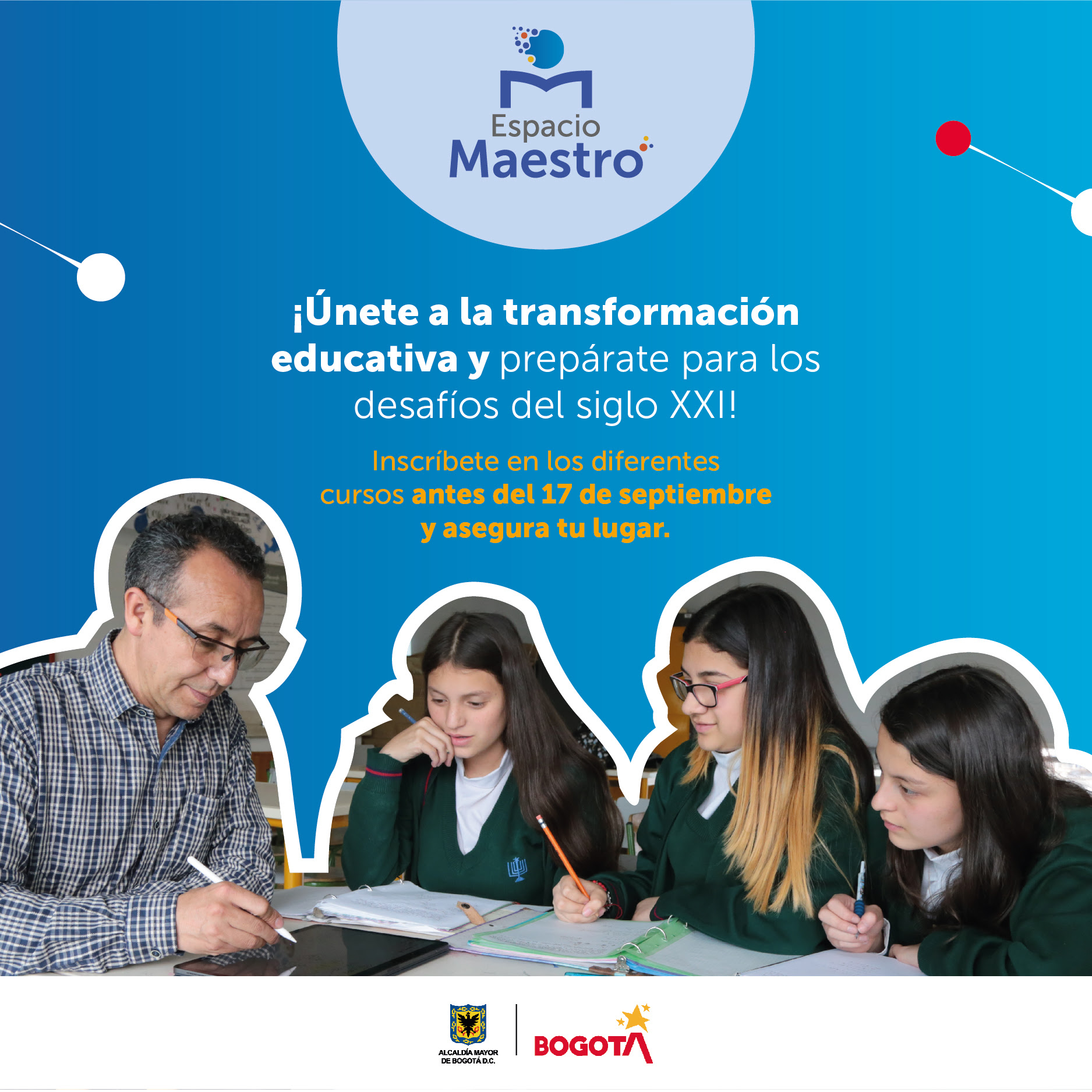 Siete nuevos cursos (gratuitos) en Espacio Maestro y mucho más